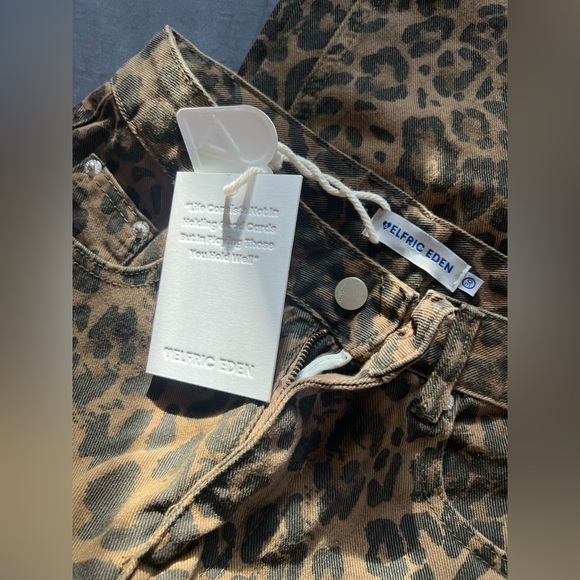 Aelfric Eden Leopard Print Jeans - Picture 6 of 8